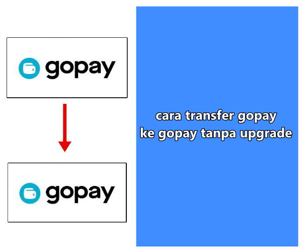 cara-transfer gopay ke gopay tanpa upgrade