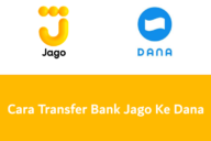 cara transfer bank jago ke dana