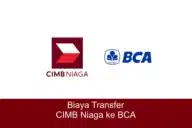 Biaya Transfer CIMB Niaga ke BCA